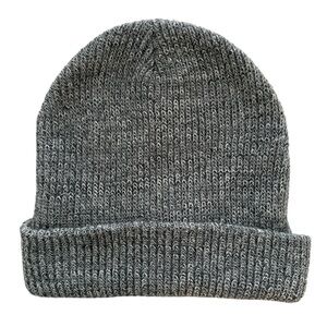 HINGE Grey Beanie Hat Women One Size Fits All